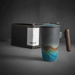 Load image into Gallery viewer, Retro Ceramic Coffee Mug Set