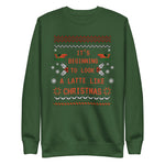Load image into Gallery viewer, A Latte Like Christmas Ugly Sweatshirt