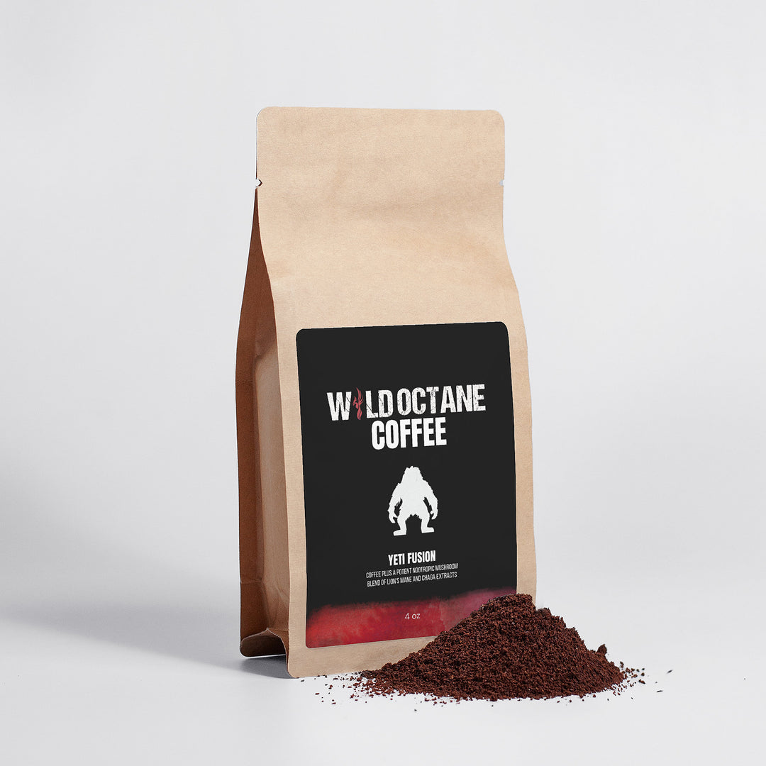 Mushroom Yeti Fusion Coffee - Lion’s Mane & Chaga 4oz