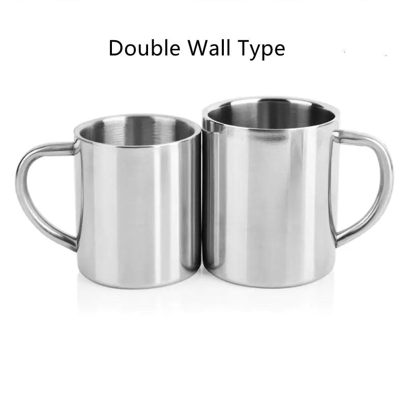 Double Wall Stainless Steel Coffee Mug