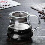 Load image into Gallery viewer, Wooden Holders Drip Coffee Glass and Pot Set
