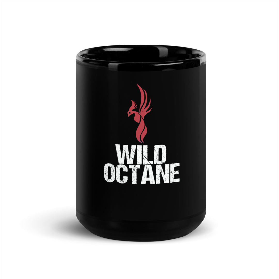 Wild Octane Black Glossy Mug