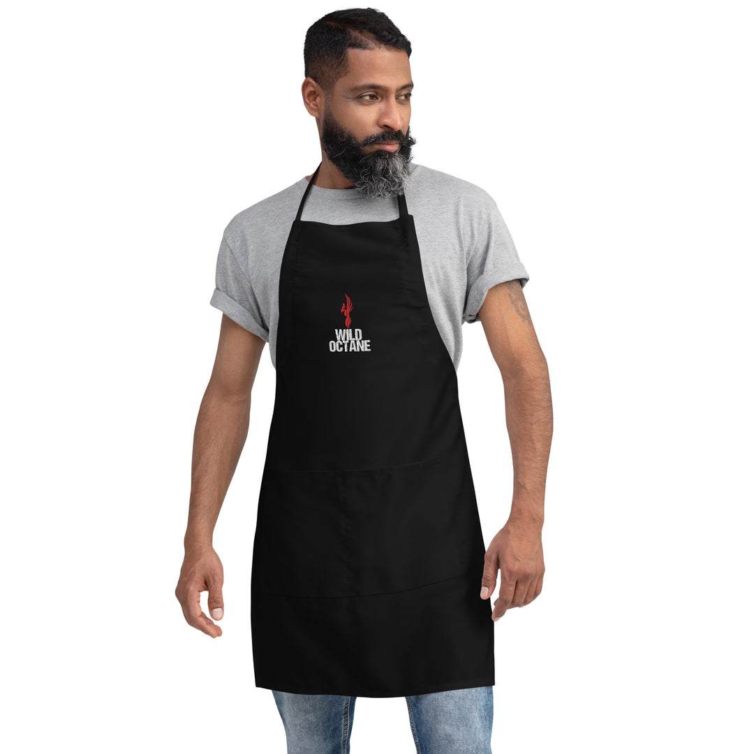 Embroidered Wild Octane Apron