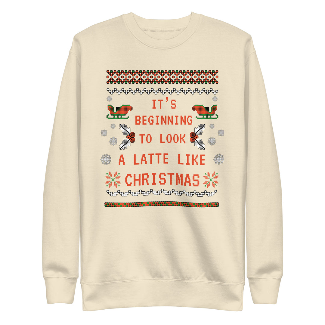 A Latte Like Christmas Ugly Sweatshirt