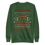 Load image into Gallery viewer, A Latte Like Christmas Ugly Sweatshirt
