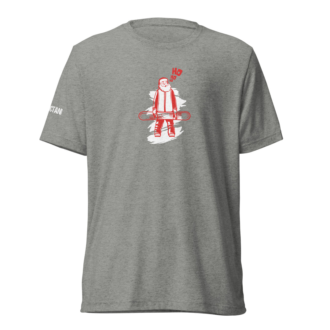 Santa Snowboarding T-shirt