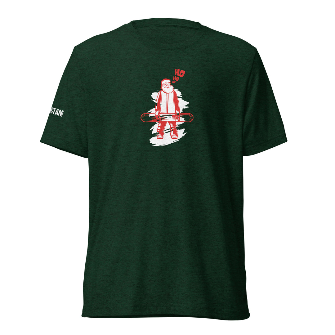 Santa Snowboarding T-shirt