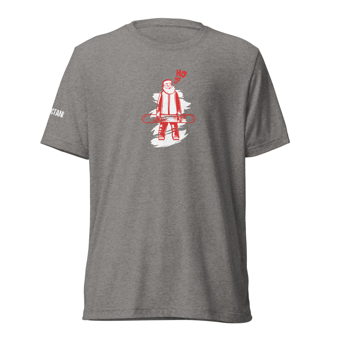 Santa Snowboarding T-shirt