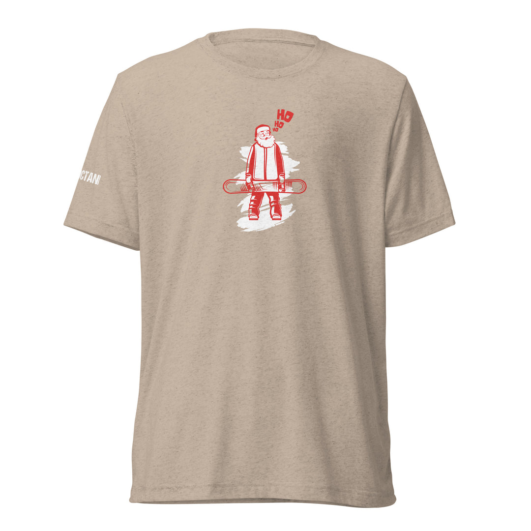 Santa Snowboarding T-shirt